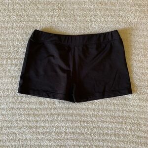 Black Shorts for Dance or Gymnastics • Girls’ Size 6
